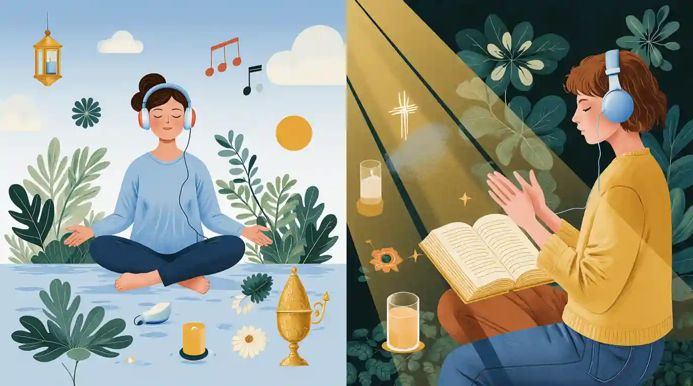 musique de relaxation et musique de prière