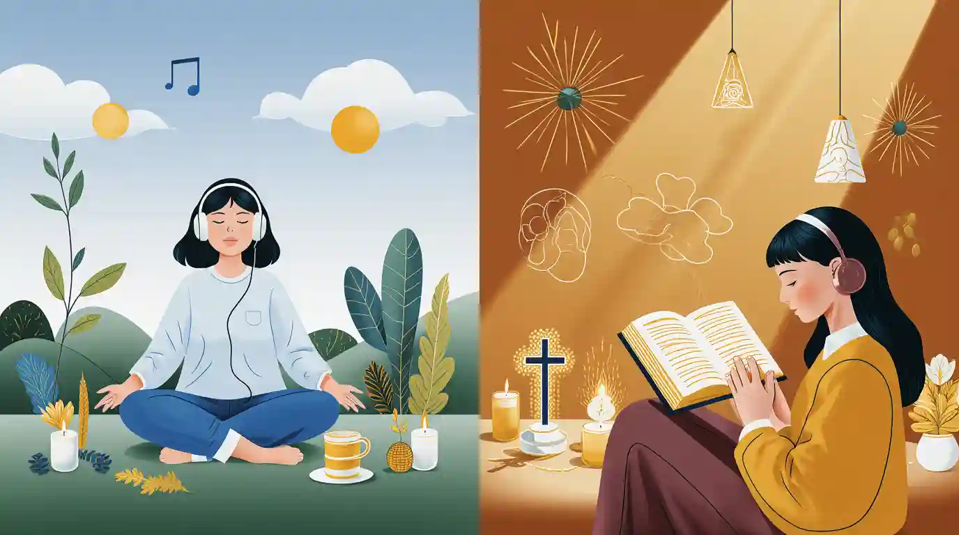 musique de relaxation vs musique de prière